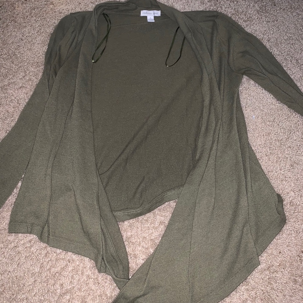 Green Cardigan